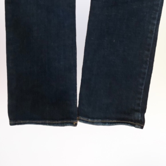 NWOT Abercrombie KIDS sz 16 Girls DARK DENIM DESTRUCTED  Skinny Jeggings - Picture 8 of 11